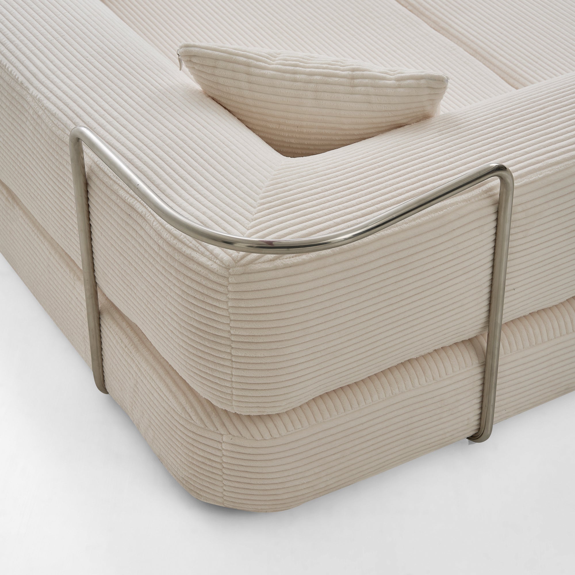 Floor Couch,Compressed Sofa,Convertible Floor Sofa Bed with Convertible Blanket Pillow,Enhanced frame stability,Comfy Couch Lounge Sleeper Bed,for Living Room Bedroom - Grand Goldman Shop