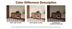 Adjustable shoe-changing bench, storage bench, hidden storage. With a load-bearing capacity of up to 550 pounds, suitable for bedrooms and corridors. 100% solid wood. - Grand Goldman Shop