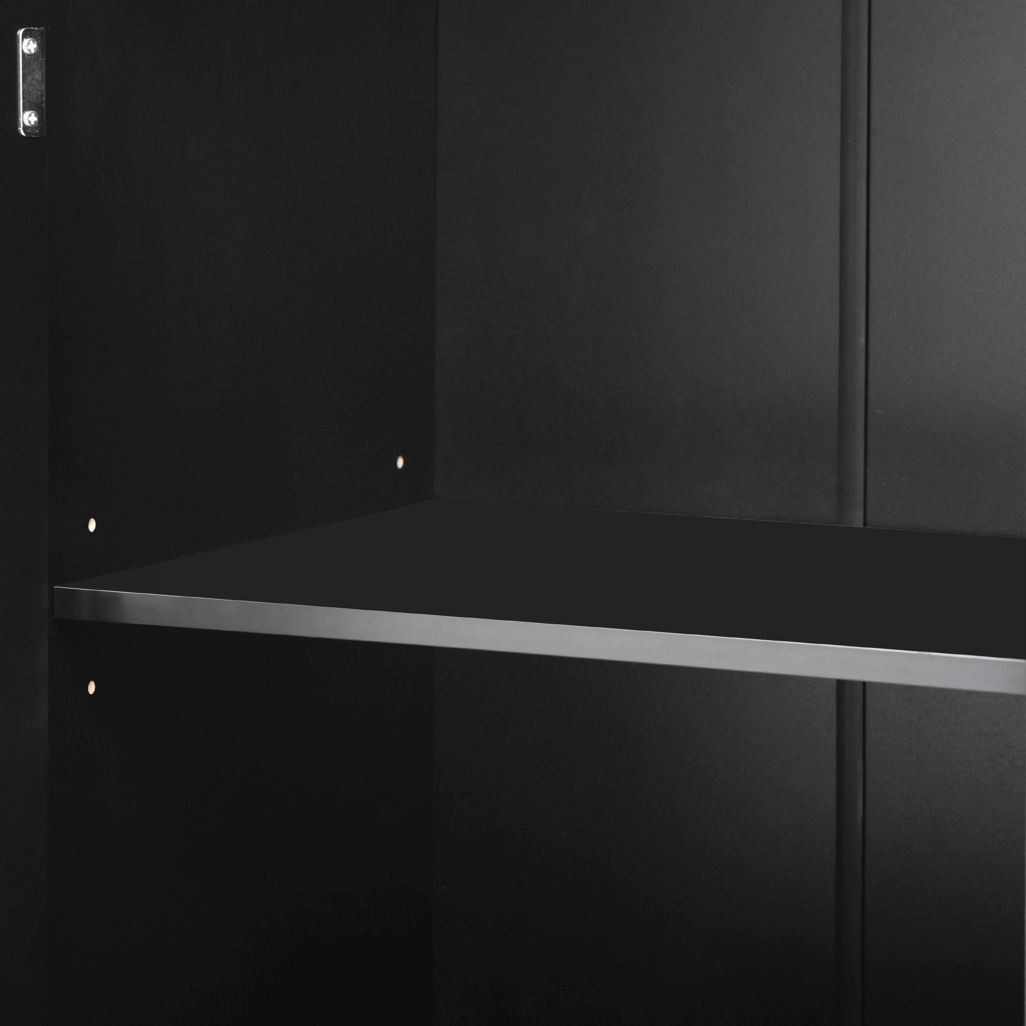 K&K 47.2' Farmhouse Kitchen Island with Drop Leaf, Kitchen Storage Island with Removable Side Racks, Two Drawers, Rolling Kitchen Cart on Wheels with Towel Rack, for Home, Kitchen, Dining Room, Black - Grand Goldman Shop
