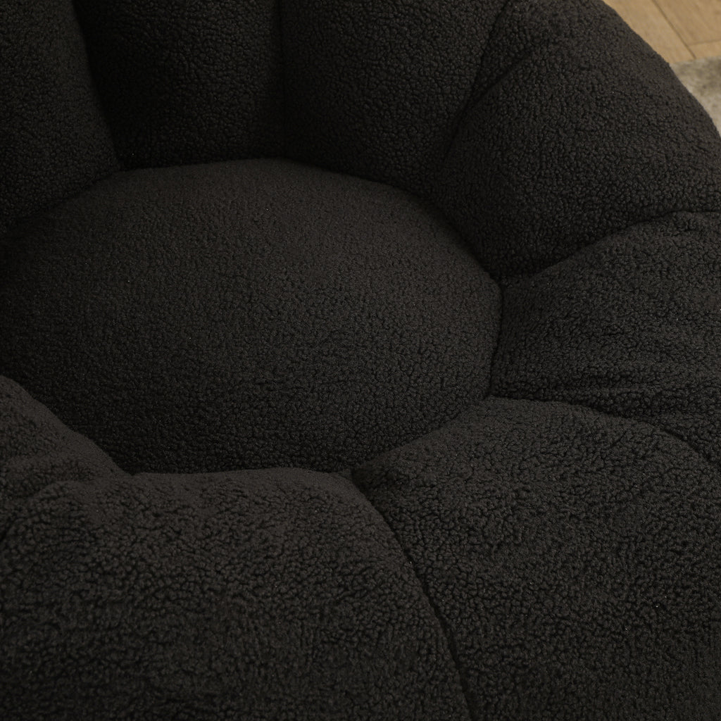 Bean Bag Chair, Bean Bag Sofa Chair with Armrests Stuffed High-Density Foam, Lazy Sofa Comfy Chairs BeanBag Chair for Adults in Living Room,Bedroom Reading - Grand Goldman Shop