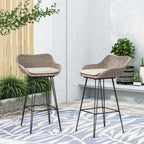 PE Rattan BAR STOOL - Grand Goldman Shop