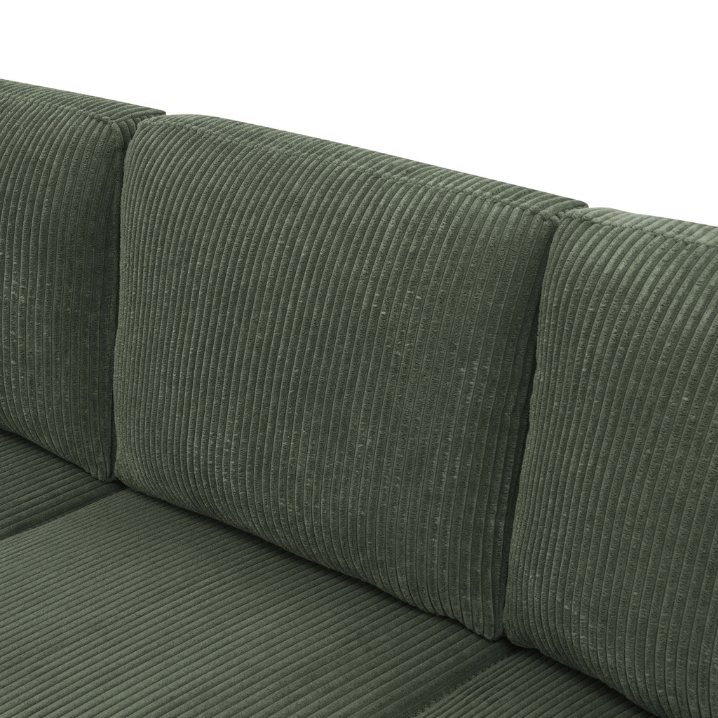 Cordory Upholstered Modular Sectional with 2 Ottomans - Grand Goldman Shop