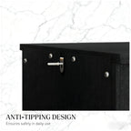 File Cabinet with 3 Drawers,Rustic Farmhouse Office Storage Cabinet,For Home and Office - Grand Goldman