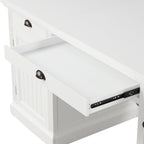 67' Modern Executive Desk,Computer Desk with 2 Wooden Doors Storage Cabinet and 3 Drawers, Rectangle Home Office Desk  ,Readi