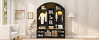 Multi-functional wardrobe/entrance wardrobe, equipped with shoe racks, clothes hangers and hooks. Wardrobe - A wardrobe is made of sturdy medium-density fiberboard with modern design and practical sto - Grand Goldman Shop
