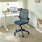 Ergonomic Color Office Chair 350LBS, Home Office, Mesh Back, Integrated Molded Foam, Comfortable Sitting, Flipping Armrest, F