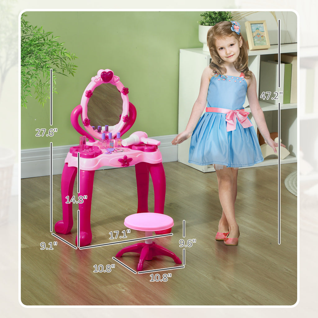 Kids Vanity Table,Kids Vanity Set | Premium Home Decor - Grand Goldman