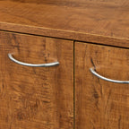 70.87' Tall Wardrobe& Kitchen Cabinet, with 6-Doors, 1-Open Shelves and 1-Drawer for bedroom,Walnut - Grand Goldman Shop