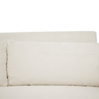 Modern Convertible Pull-out Sofa Bed with USB Ports and Pillows, Beige Corduroy, 57.48 inches - Grand Goldman Shop