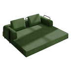 78 Inch Convertible Sleeper Sofa Bed, Futon Boneless Couch Lounge Loveseat with Pull Out Bed, No Assembly Required - Grand Goldman Shop