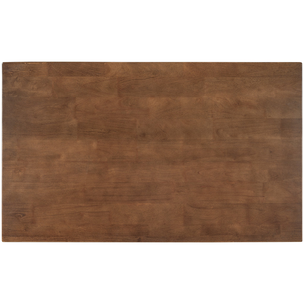 TOPMAX Rustic 3-piece Stationary Kitchen Island Set with Butcher Block and Seating, Walnut and Cream White - Grand Goldman Shop