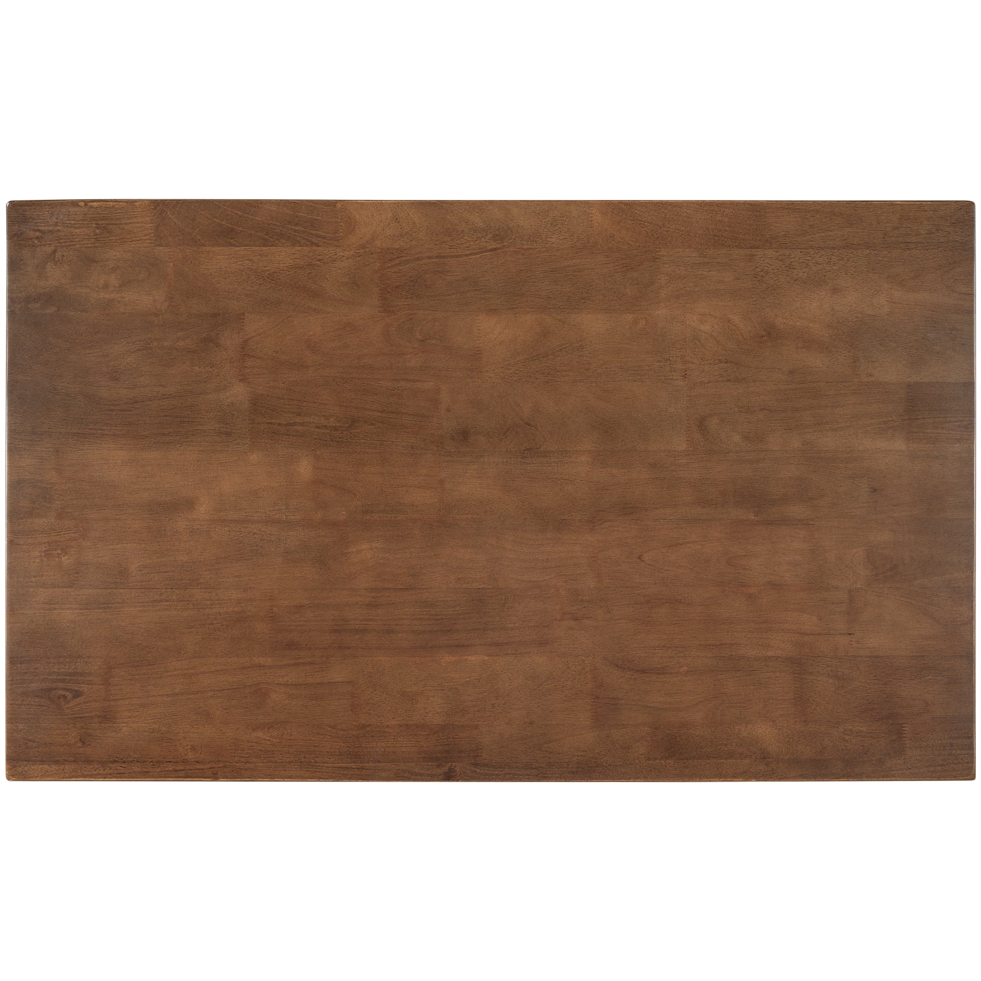 TOPMAX Rustic 3-piece Stationary Kitchen Island Set with Butcher Block and Seating, Walnut and Cream White - Grand Goldman Shop