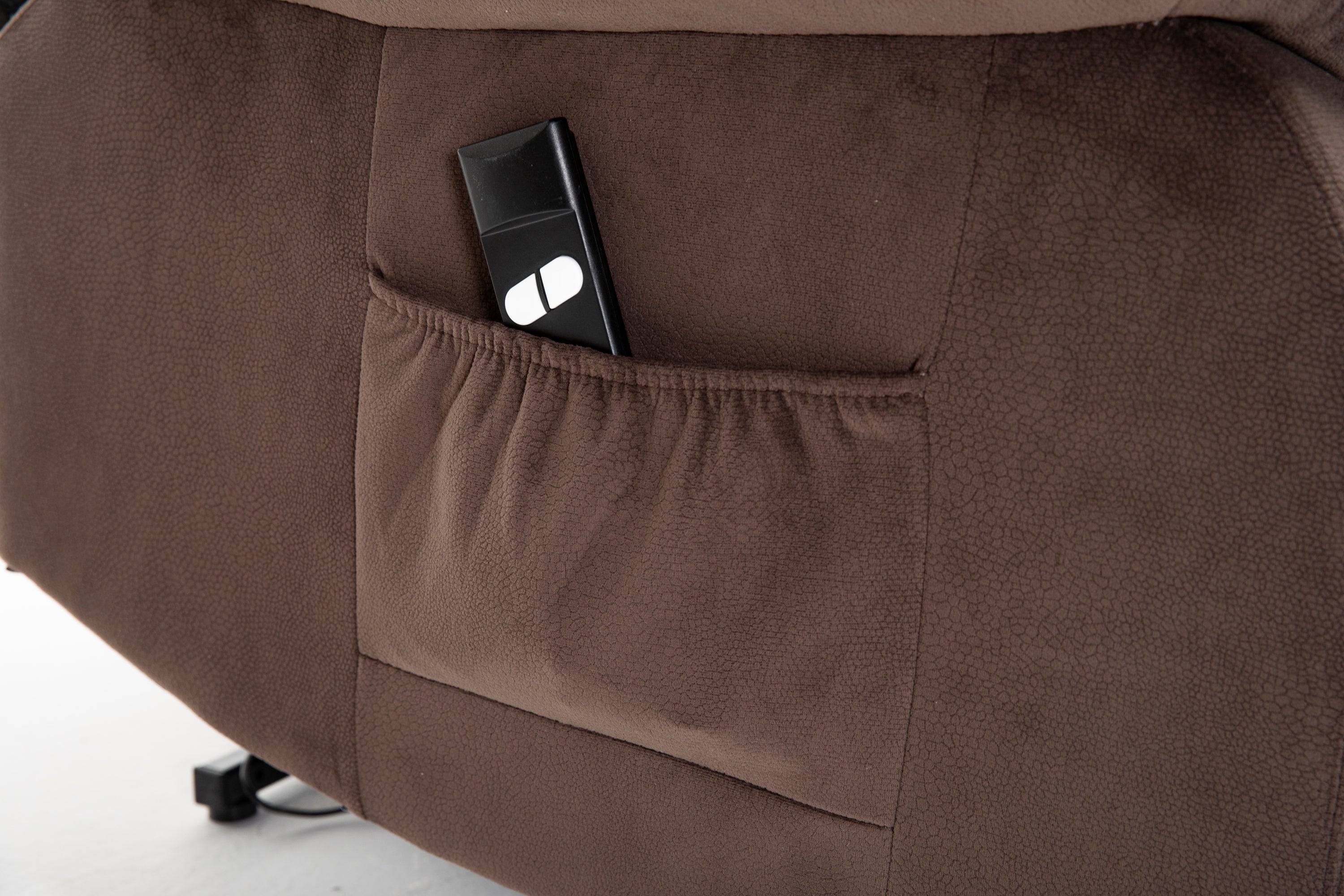 Power Lift Recliner Chair for Elderly- Heavy Duty and Safety Motion Reclining Mechanism-Fabric Sofa Living Room Chair - Grand Goldman Shop