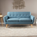 67.25' Button Tufted Loveseat - Grand Goldman Shop