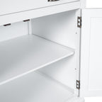 83.4'Tall Bookshelf with 3 pieces LED Lighting, Modern Bookcase with 2 Doors and 1 Drawer,Storage Bookcase with Open Shelves for Living Room,Home Office,White - Grand Goldman Shop