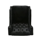 Pushback Recliner Chair, Fabric Armchair Push Back Recliner with Rivet Decoration, Mid Century Wingback Accent Chair for Living Room, Bedroom - Grand Goldman Shop