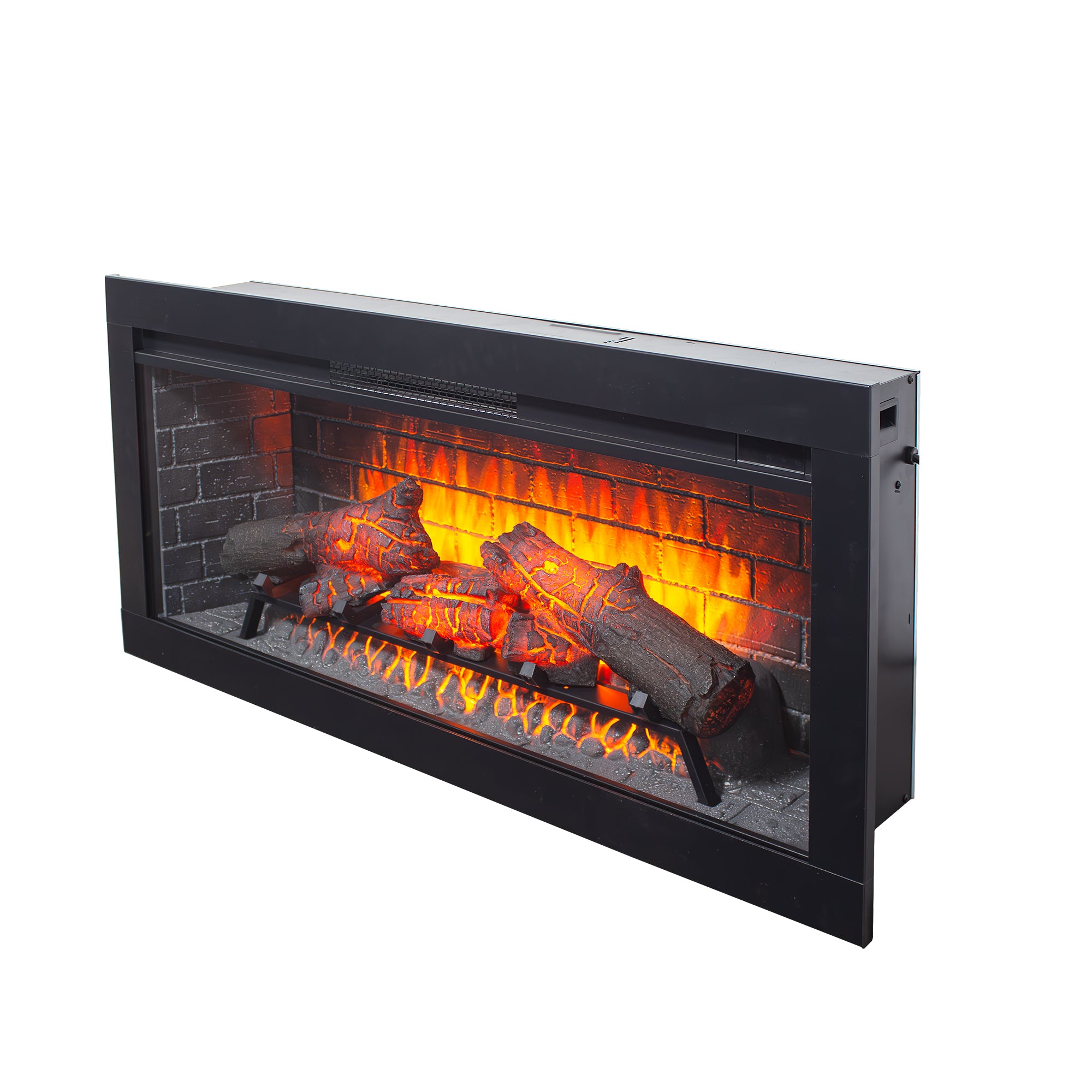 42 inch Infrared Electric Fireplace with Removable Trim kit Insert, Touch Panel Home Decor Heater - Grand Goldman Shop