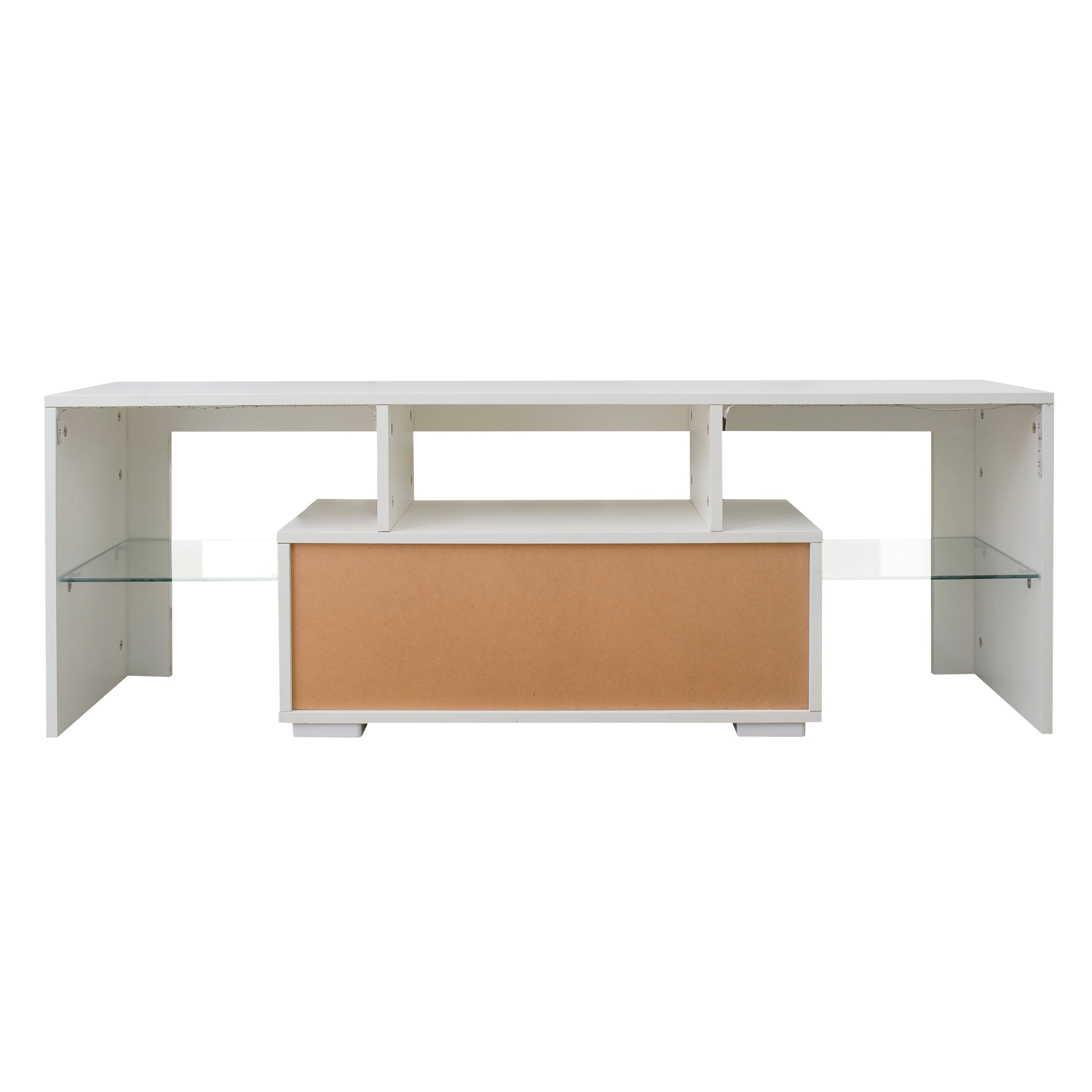 Entertainment TV Stand, Large TV Stand TV Base Stand with LED Light TV Cabinet. - Grand Goldman Shop