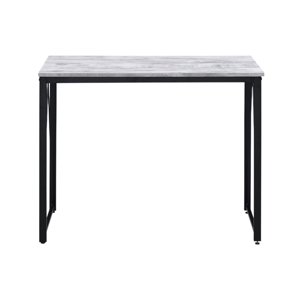 Zaidin Antique White& Black Finish Writing Desk | Premium Home Decor - Grand Goldman