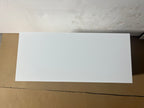 Open Toy Storage Box for Kids, White Wooden Organizer Bin for Plush Toys, Books, Nursery or Playroom Use - Grand Goldman