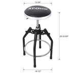 Heavy Duty Adjustable Hydraulic Shop Stool,Adjustable Mechanic Stool,Foot Rest Stool,360° Swivel - Grand Goldman Shop