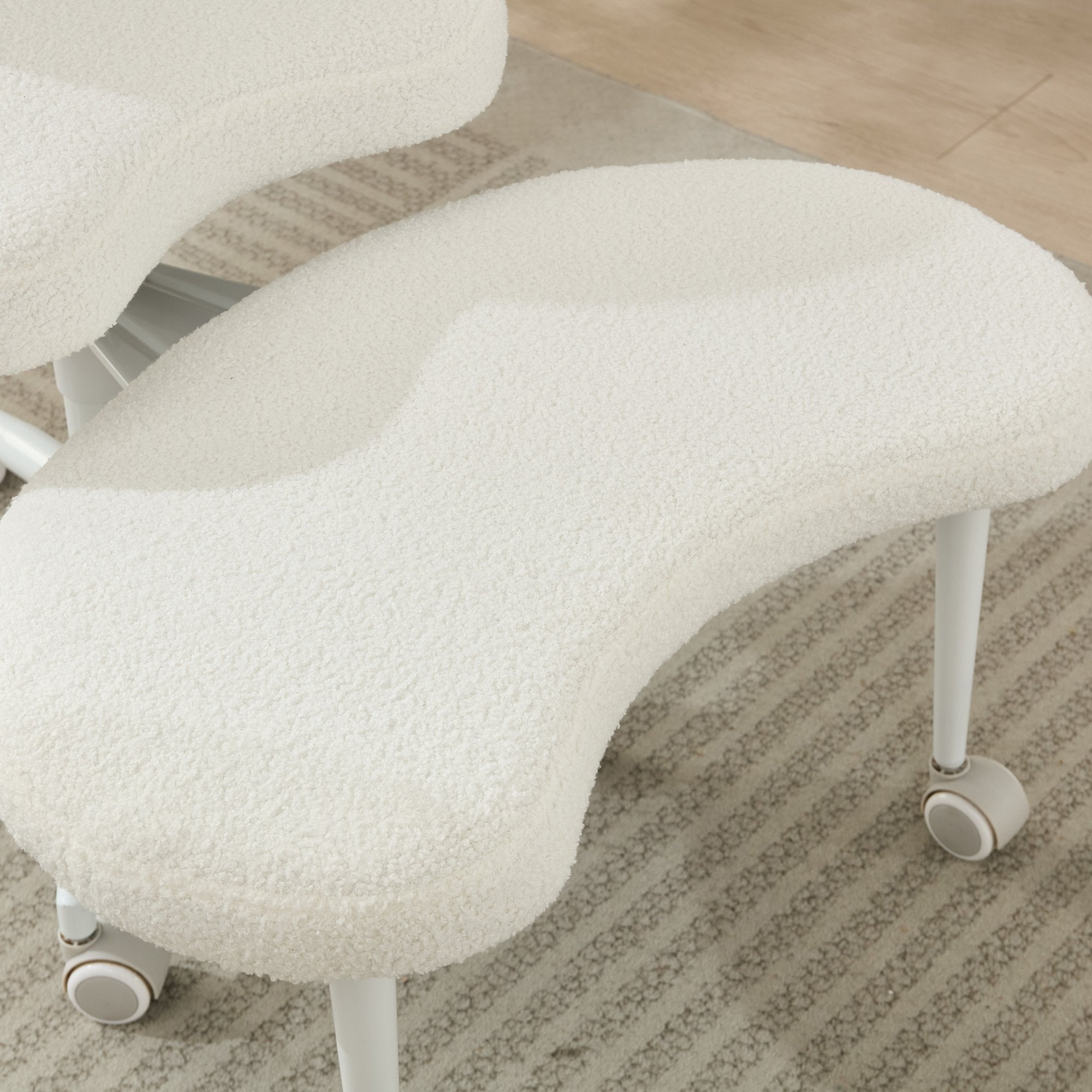 Meditation Chair Plus, Cross Legged Chair with Wheels, ADHD Chair, Criss Cross Desk Chair with Lumbar Support and Adjustable 