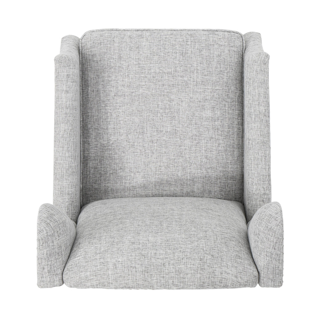 Westeros Wing Back Fabric Upholstered Recliner - Grand Goldman Shop
