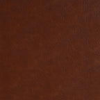 Upholstered Round Ottoman,PU Leather,Brown - Grand Goldman Shop