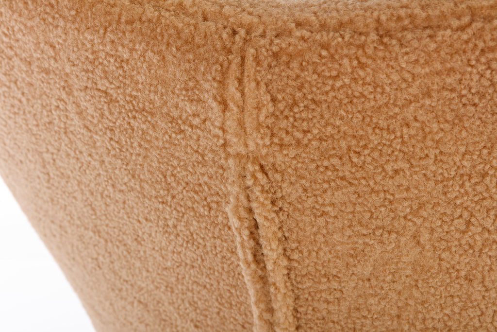 050-Teddy Fabric Rocking Gilder Nursery Chair For Living Room Indoor,Khaki - Grand Goldman Shop
