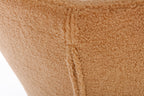 050-Teddy Fabric Rocking Gilder Nursery Chair For Living Room Indoor,Khaki - Grand Goldman Shop