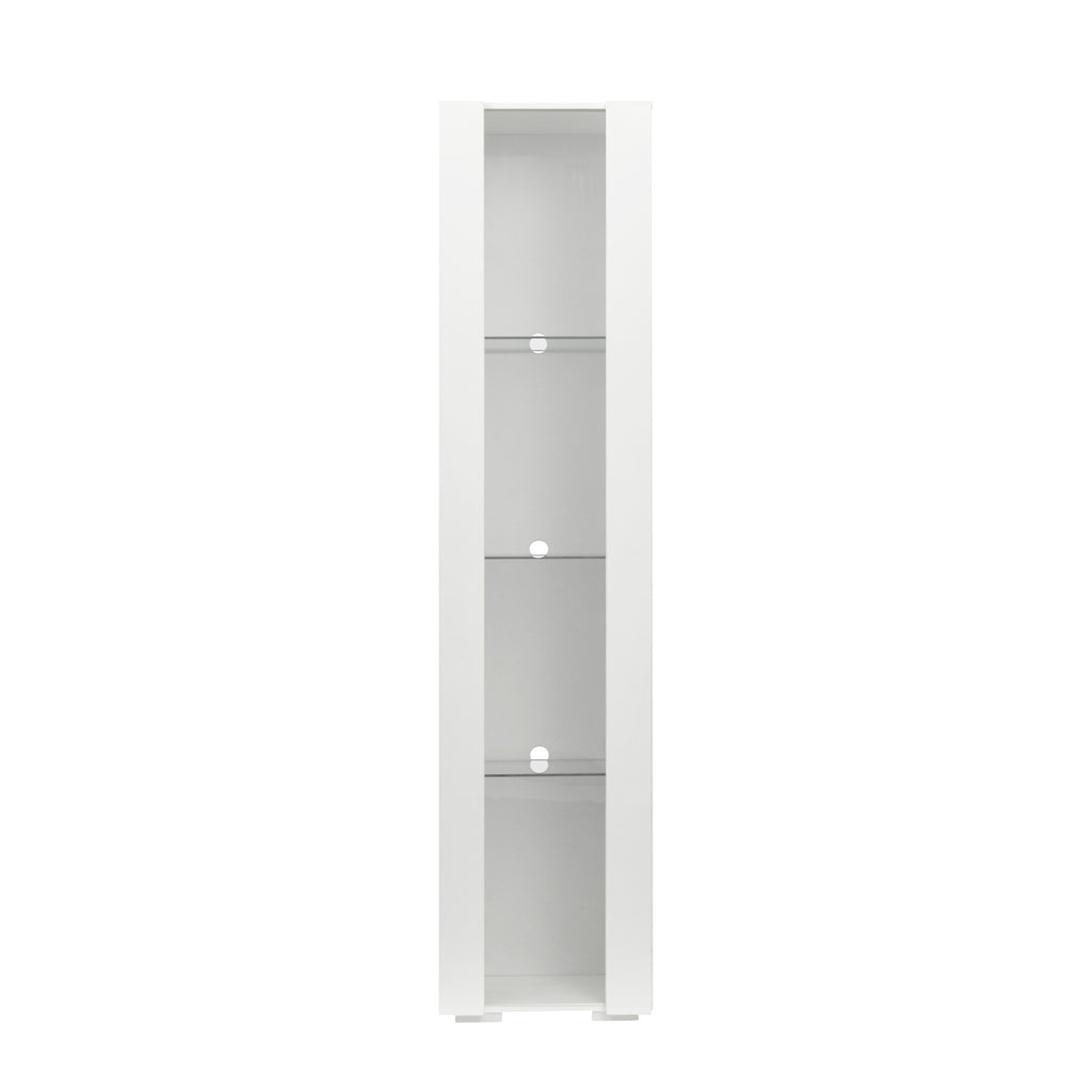 Side cabinet with aluminum strip lamp, - Grand Goldman Shop