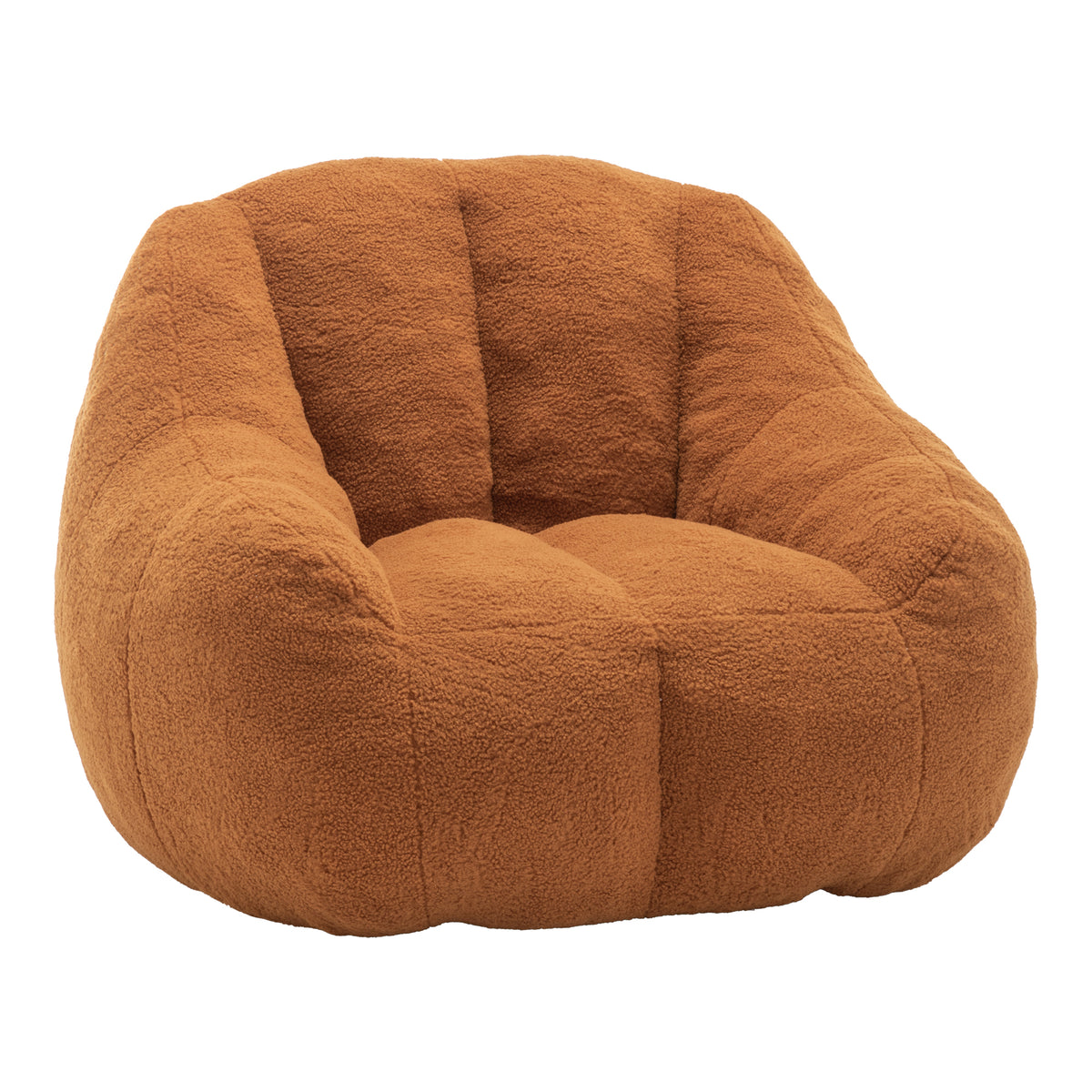 Comfy Bean Bag Chair with Memory Foam Filler – Tufted Soft Stuffed Bean Bag Sofa for Dorm, Apartment, or Living Room – Yellow - Grand Goldman Shop