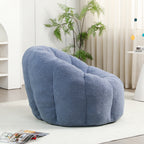 Bean Bag Chair, Bean Bag Sofa Chair with Armrests Stuffed High-Density Foam, Lazy Sofa Comfy Chairs BeanBag Chair for Adults in Living Room,Bedroom Reading - Grand Goldman Shop