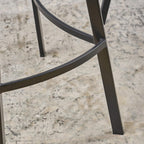 Set of 2 30' Dax Faux Leather Barstool Brown - Grand Goldman Shop