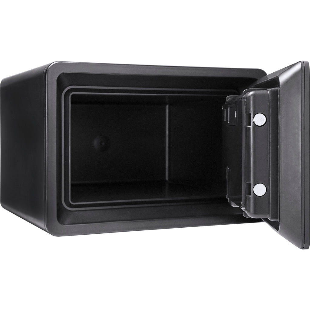 Keypad Fireproof Security Safe in Black Steel, 0.54 Cubic Ft, Durable and Secure - Grand Goldman