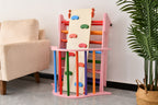 Gardenia Pikler Triangle Set Montessori Toddler Climbing Toys Indoor, Foldable Climbing Toys for Toddlers 1-3 Inside, 2 Piece