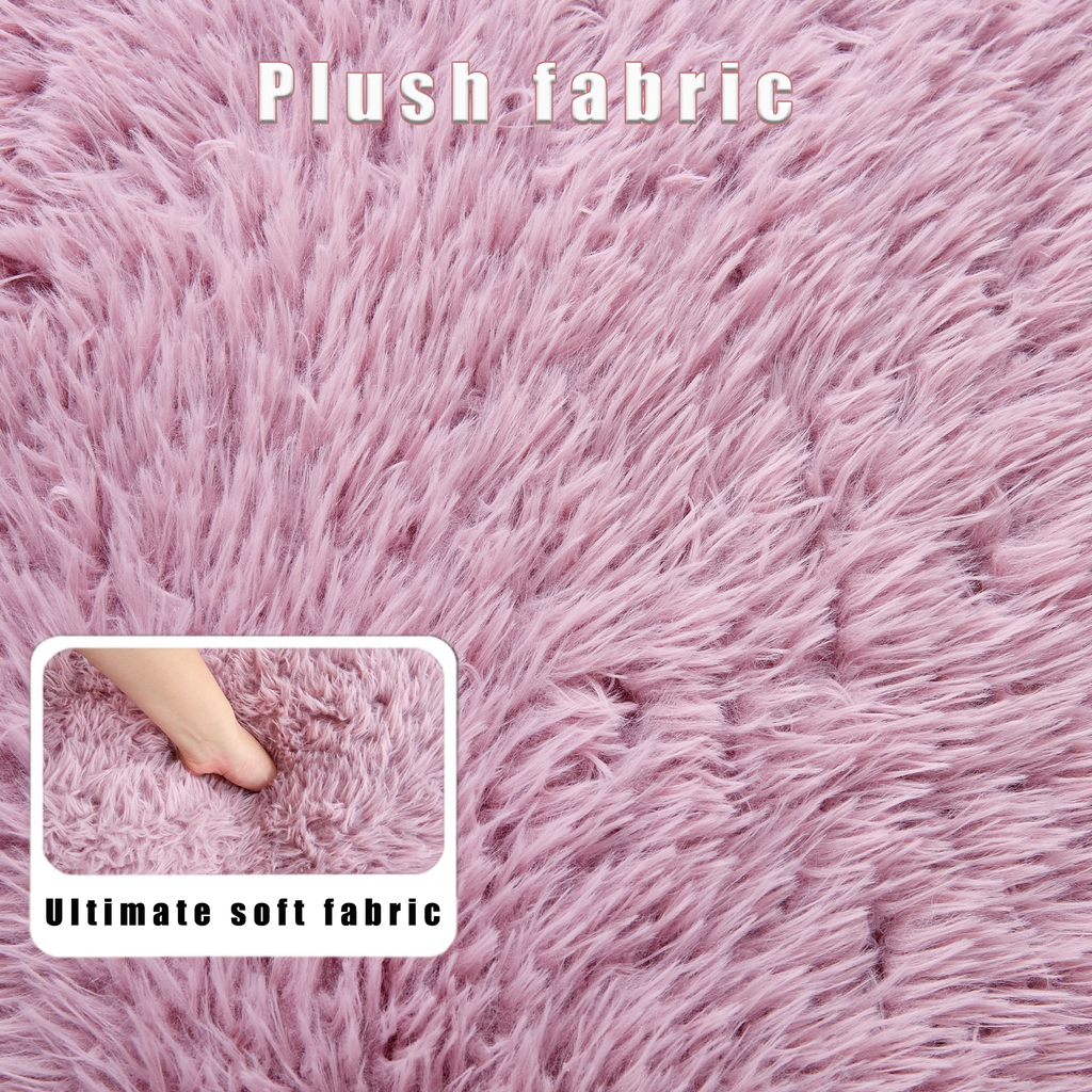 [NEW ARRIVED] [VIDEO PROVIDED] Human Dog Bed,Lazy Sofa,5-Position Adjustable Convertible,Floor Gaming Chair,bedroom, living room,Suitable for gaming, meditation,relaxation,Plush Fabric,Pink - Grand Goldman Shop
