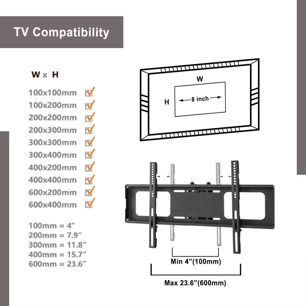 Multi-Function Adjustable TV Stand Black Tempered Glass - Grand Goldman Shop