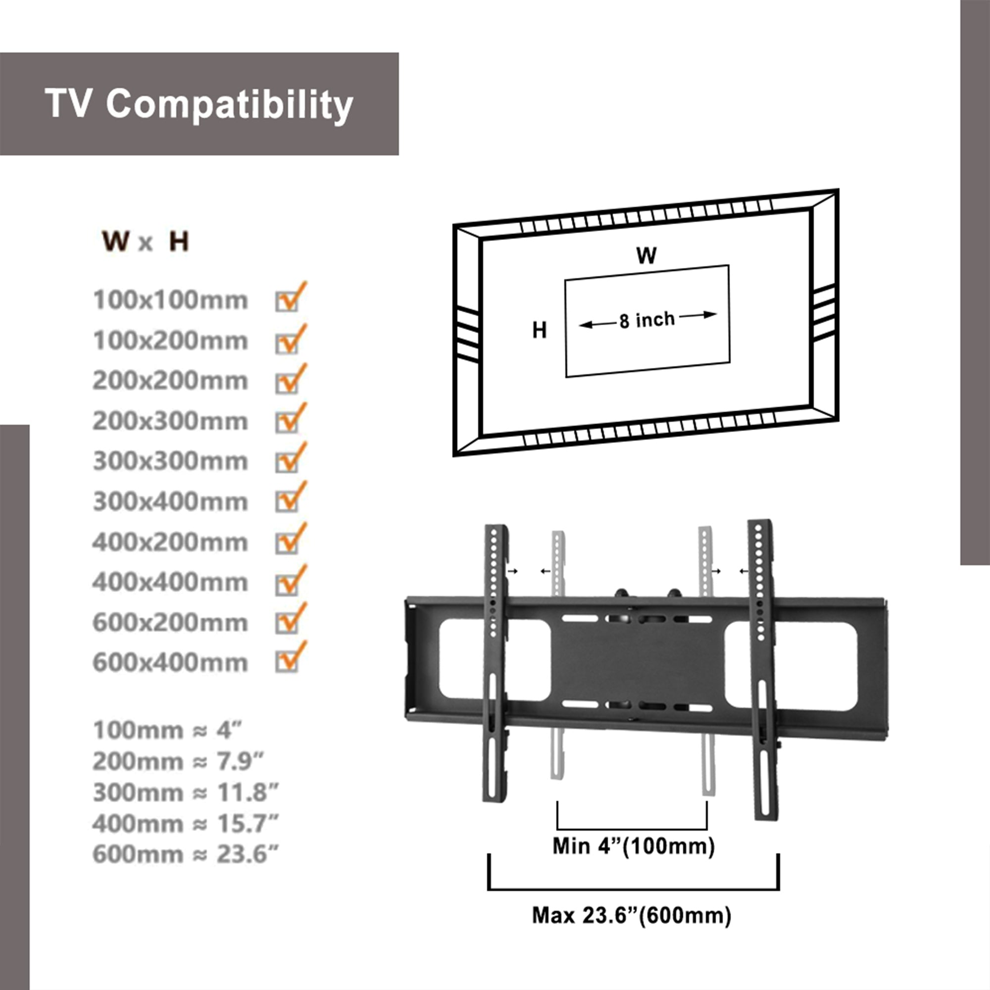 Multi-Function Adjustable TV Stand Black Tempered Glass - Grand Goldman Shop