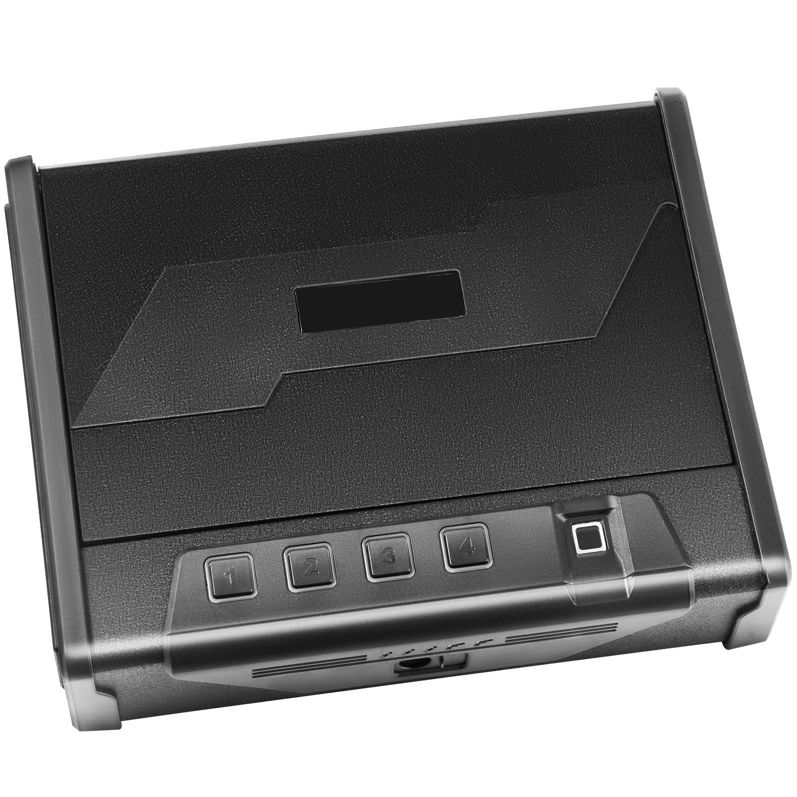 Gun Safe for Pistols, Biometric Gun Safe with Three Quick Access Ways of Fingerprints, Passwords and Keys, Handgun Safe for 2