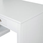 83.4'Tall Bookshelf with Writing Desk, Modern Bookcase with Study Desk, Workstation with Storage Shelf,Storage Bookcase with 