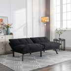 Black Convertible Folding Modern sofa Bed - Grand Goldman Shop
