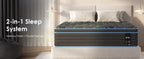 King Size Mattress,10 Inch Hybrid Mattress, Individually Pocketed Innerspring, Medium Firm - Grand Goldman Shop