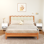 23.22''H White MDF Wooden Nightstand with One Drawer and One Shelf for Kids and Adults - Grand Goldman Shop
