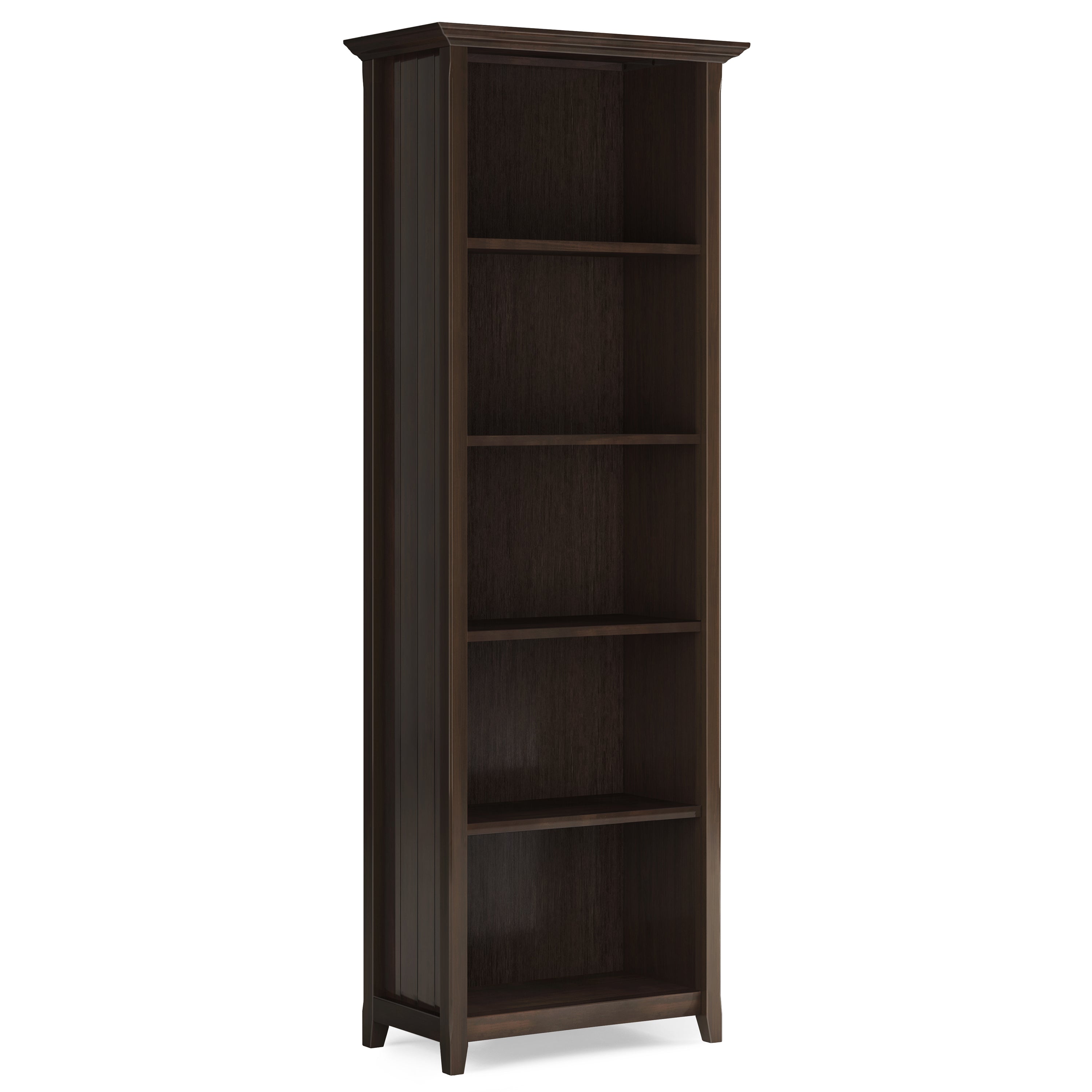 Acadian 5 Shelf Bookcase | Premium Home Decor - Grand Goldman