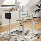 STARY Electric Standing Desk Adjustable Height Sit Stand Home Office Desk with Splice Board - Grand Goldman