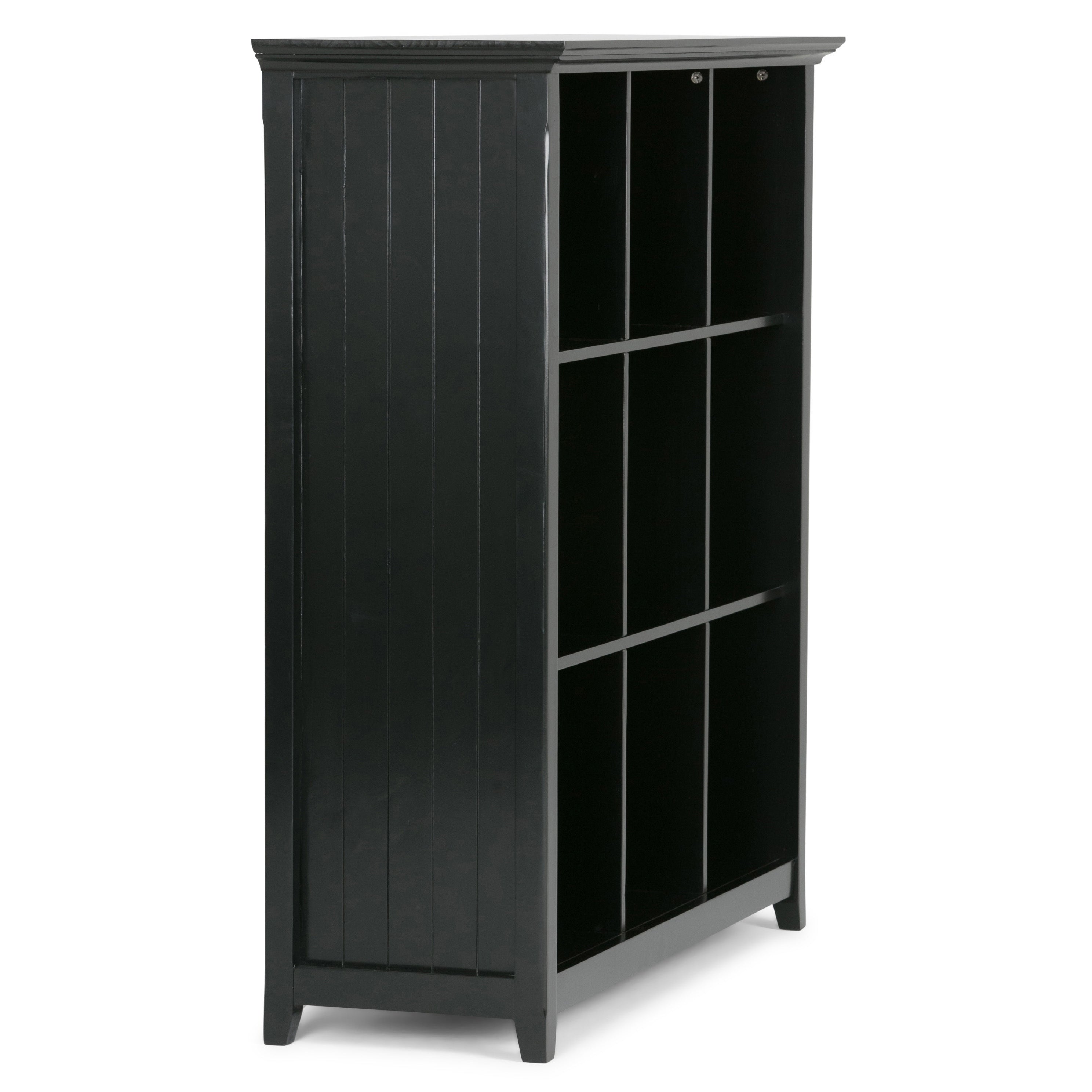 Acadian - 9 Cube Bookcase and Storage Unit - Black | Premium Home Decor - Grand Goldman