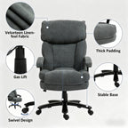 Office Chair with Plush Padding & Smooth Swivel for All-Day Work & Relaxation | Premium Home Decor - Grand Goldman