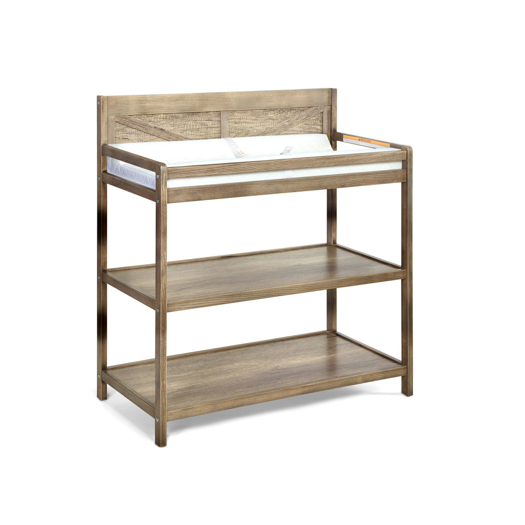 Barnside Changing Table Vintage Chestnut - Grand Goldman