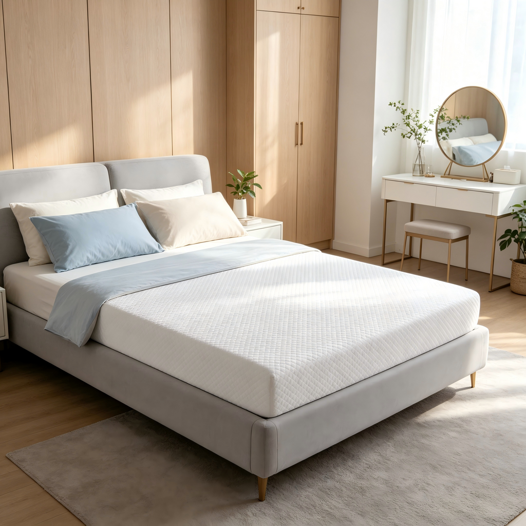 Twin Size 6 Inch Medium Firm Memory Foam Mattress, Breathable Pressure Relief Bed Mattress for Bedroom - Grand Goldman Shop